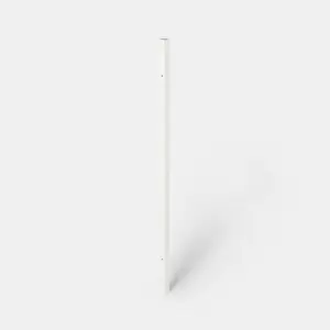 Finition d'angle "Alpinia" blanc l.71,5 x h.2,05 cm