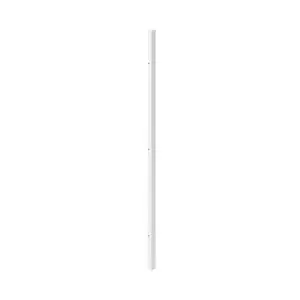 Fileur d'angle haut "Dorice/Glorian" blanc brillant - h. 71.5cm