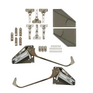 Kit de charnières pliantes B pour portes à fermeture amortie