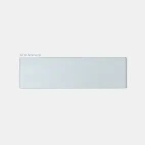 Etagère en verre pour caisson haut de cuisine GoodHome Cicely l. 95.85 cm x P.27.35 cm, 2 pièces