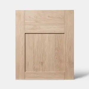 Façade 1 porte + 1 tiroir 60cm "Coline" chêne clair - L. 59.7 x H. 71.5cm