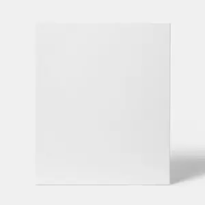 Façade 1 porte 60cm "Dorice" blanc brillant - L. 59.7 x H. 71.5cm