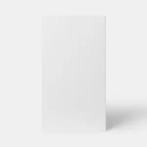 Façade 1 porte + 1 tiroir 40cm "Dorice" blanc brillant - L. 39.7 x H. 71.5cm