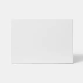 Façade de cuisine hotte / casserolier Stevia blanc brillant l. 50 cm GoodHome