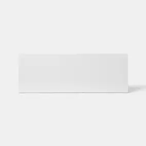 Façade de cuisine hotte / casserolier Stevia blanc brillant l. 100 cm GoodHome