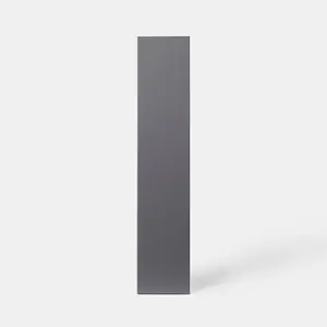 Façade 1 porte "Stevia" anthracite l.14,7 x h.71,5 cm