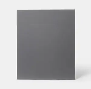 Façade 1 porte + 1 tiroir "Stevia" anthracite l.59,7 x h.71,5 cm