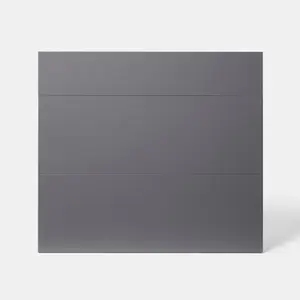 Façade 1 tiroir + 2 casseroliers "Stevia" gris anthracite l.79,7 x h.71,5 cm