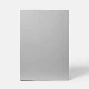 Façade 1 porte 50cm ""Adèle"" gris mat - L. 49.7 x H. 71.5cm