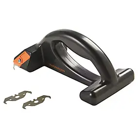 Araseur sol souple Magnusson noir et orange