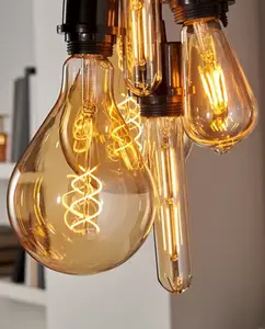 Ampoule à filament LED tube E27 40W 1800K