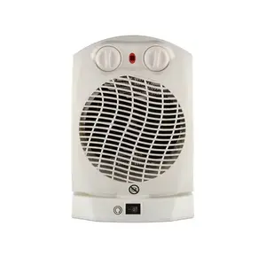 Radiateur soufflant oscillant blanc 2000 W