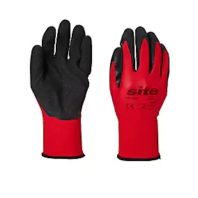 Gants en maille à revêtement latex Site, paquet de 5 - Taille 8 (M)