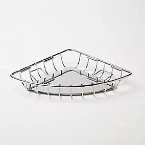 Panier filaire d'angle Koros chromé GoodHome