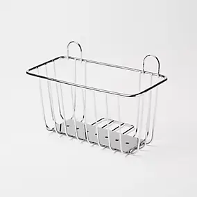 Panier filaire L Koros chromé GoodHome