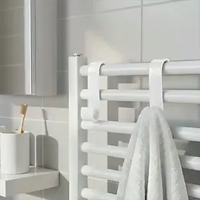 Crochet pour radiateur Lozon blanc GoodHome