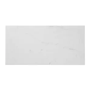 Carrelage de sol intérieur "Elegance Marble" blanc - l. 30 x L. 60 cm