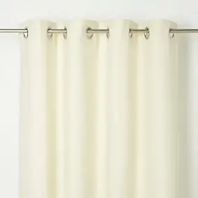 Rideau GoodHome Kosti crème l.140 x H.260 cm
