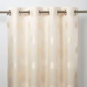 Rideau GoodHome Kolla beige l.140 x H.260 cm