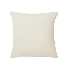 Coussin carré couleur naturel L.35 x l.35 cm