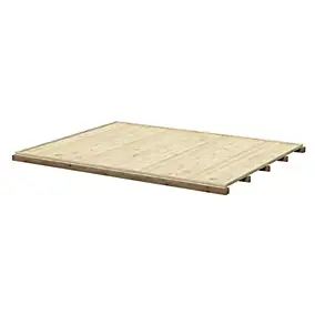 Plancher bois naturel pour Abri de jardin Klikstrom Belaïa de surface intérieure de 5,7m²