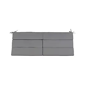 Coussin de banc Blooma Denia gris acier