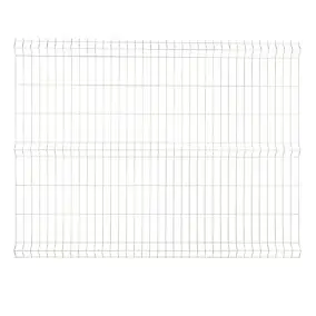Grillage rigide blanc 198,5 x h.153 cm, maille 55 x h.200mm Blooma Louga