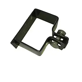 Collier départ pour poteau rectangulaire Blooma gris