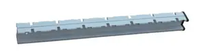 Poteau de clôture à encoche blanc h.110 cm