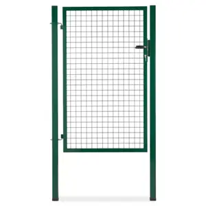 Portillon de jardin grillagé vert L. 1 x H. 1,50 m