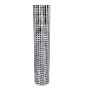 Rouleau grillage soudé galvanisé H. 1 m. x Maille 25 x 25 mm
