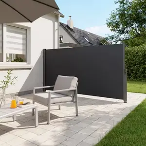 Store occultant horizontal gris L. 1,6 m x H. 3 m