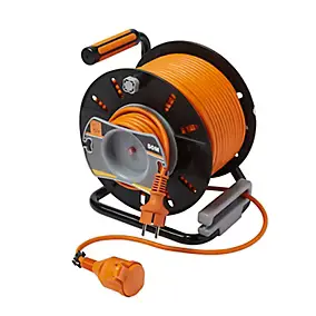 Enrouleur de jardin Diall 47/3M H05VVF 3G1 5mm²