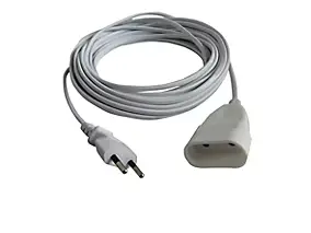 Rallonge 2xG0.75mm² 10m Power1All blanc
