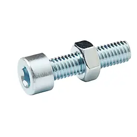 20 boulons tête cylindrique acier zingué 5 x 20 mm