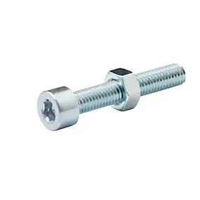 20 boulons tête cylindrique acier zingué 5 x 30 mm