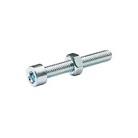 20 boulons tête cylindrique acier zingué 6 x 40 mm