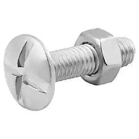 10 boulons poêlier inox A2 5 x 20 mm