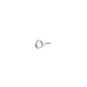 Piton à vis en acier zingué 20x11 mm - 10 pièces