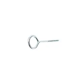 Piton à vis en acier zingué 38x14 mm - 2 pièces