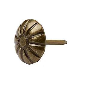 Clous tapissiers plaqués bronze 12 mm x 50