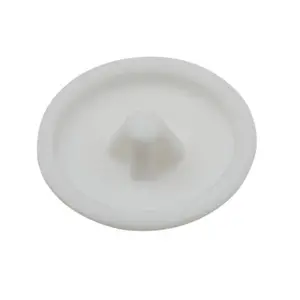 Bouchons à vis blanc jauge 10-12 mm 20 pcs