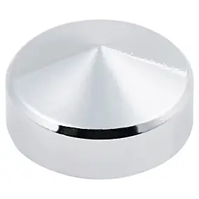 Cache-vis laiton chromé 8 mm - 20 pièces
