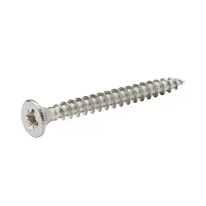 Vis agglo fraisées inox A2 4 x 40 mm 20 pièces