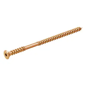 Vis de nivellement jaune 6 x 120 mm 20 pcs