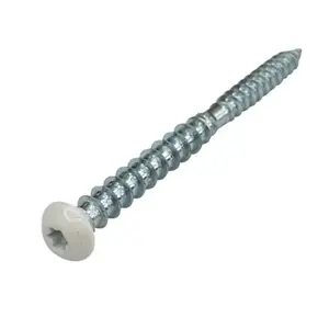 Vis bois tête peinte 6 x 70 mm 6 pièces