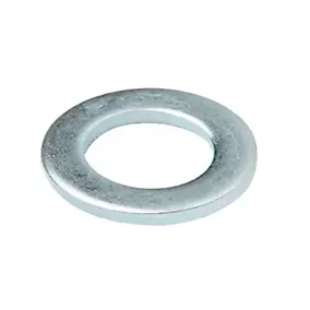 Rondelles plates étroites en acier au carbone ø 10mm - 20 pièces