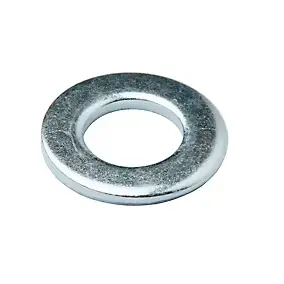 Rondelles plates moyennes en acier au carbone ø 8mm - 20 pièces