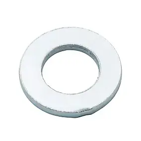 Rondelles plates moyennes en acier au carbone ø 12mm - 20 pièces