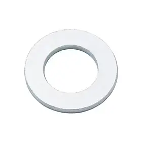 Rondelles plates moyennes en acier au carbone ø 18mm - 20 pièces